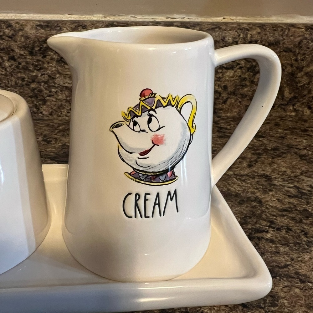NWOT Chip and Mrs. Potts Sugar and Cream Set - Picture 2 of 3